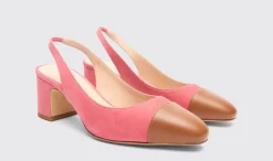 Frauen Scarosso Miranda Rosa Wildleder