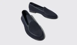 Manner Scarosso Nils Blaues Wildleder
