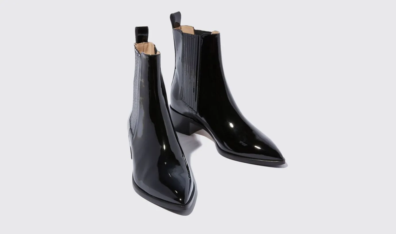 Frauen Scarosso Olivia Black Patent
