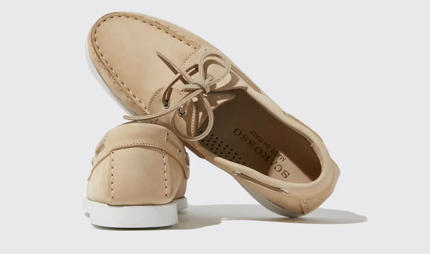 Frauen Scarosso Oprah Beige Nubuk
