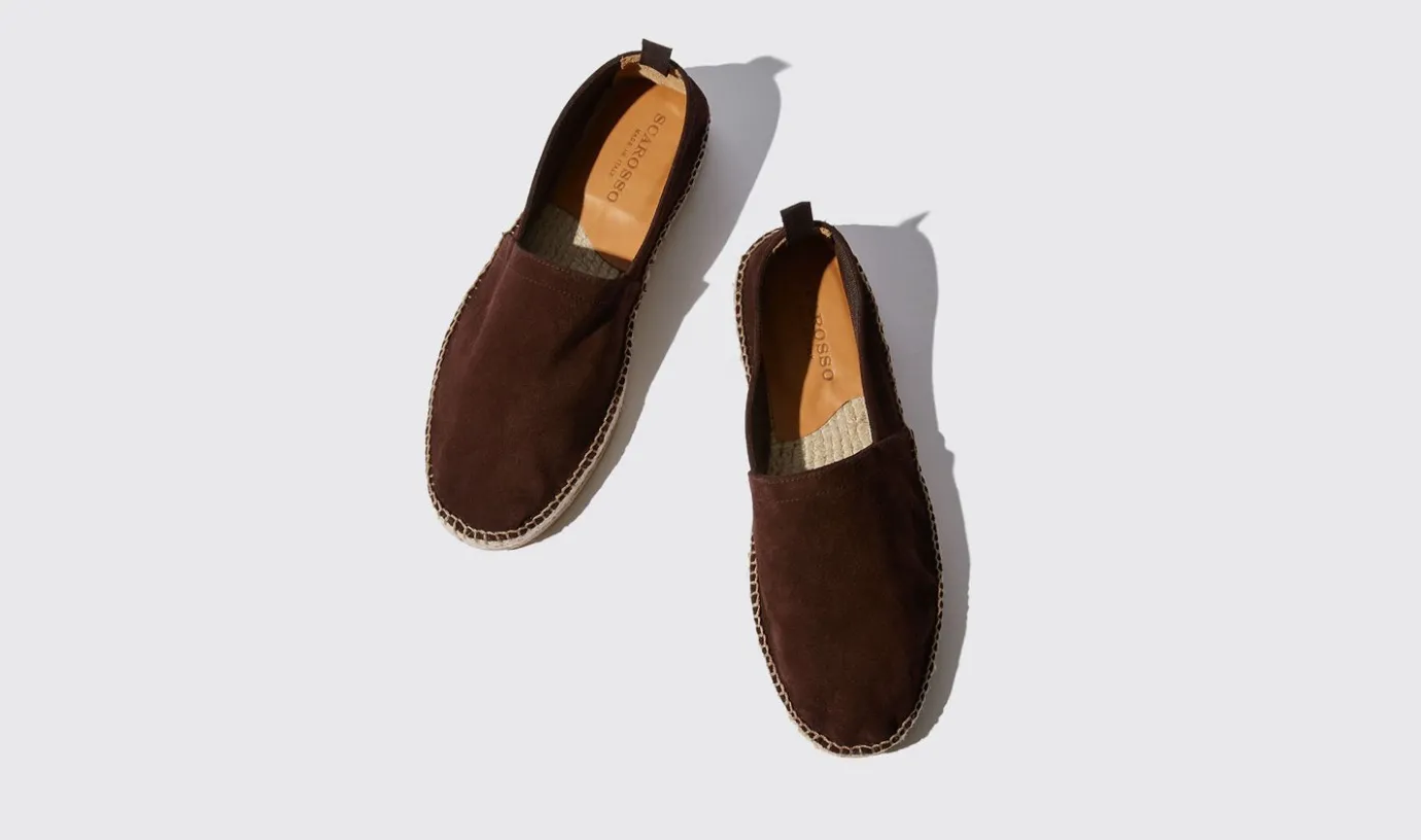 Manner Scarosso Pablo Braunes Wildleder