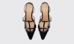 Frauen Scarosso Selena Black Patent