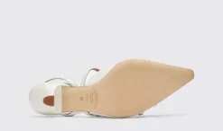 Frauen Scarosso Selena White Patent
