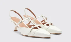 Frauen Scarosso Selena White Patent