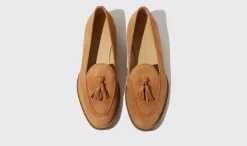 Frauen Scarosso Sienna Tan Wildleder
