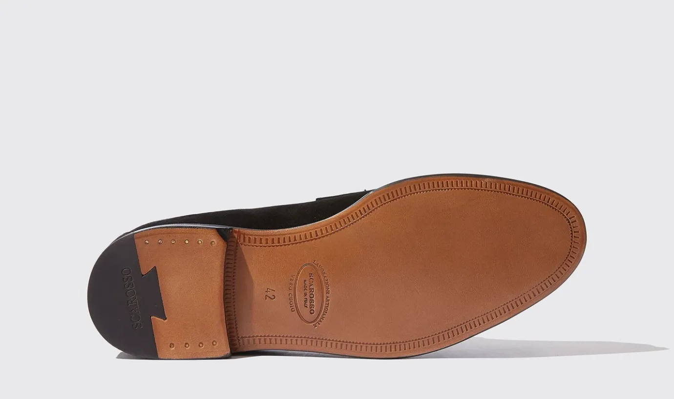 Manner Scarosso Stefano Nero Scamosciato