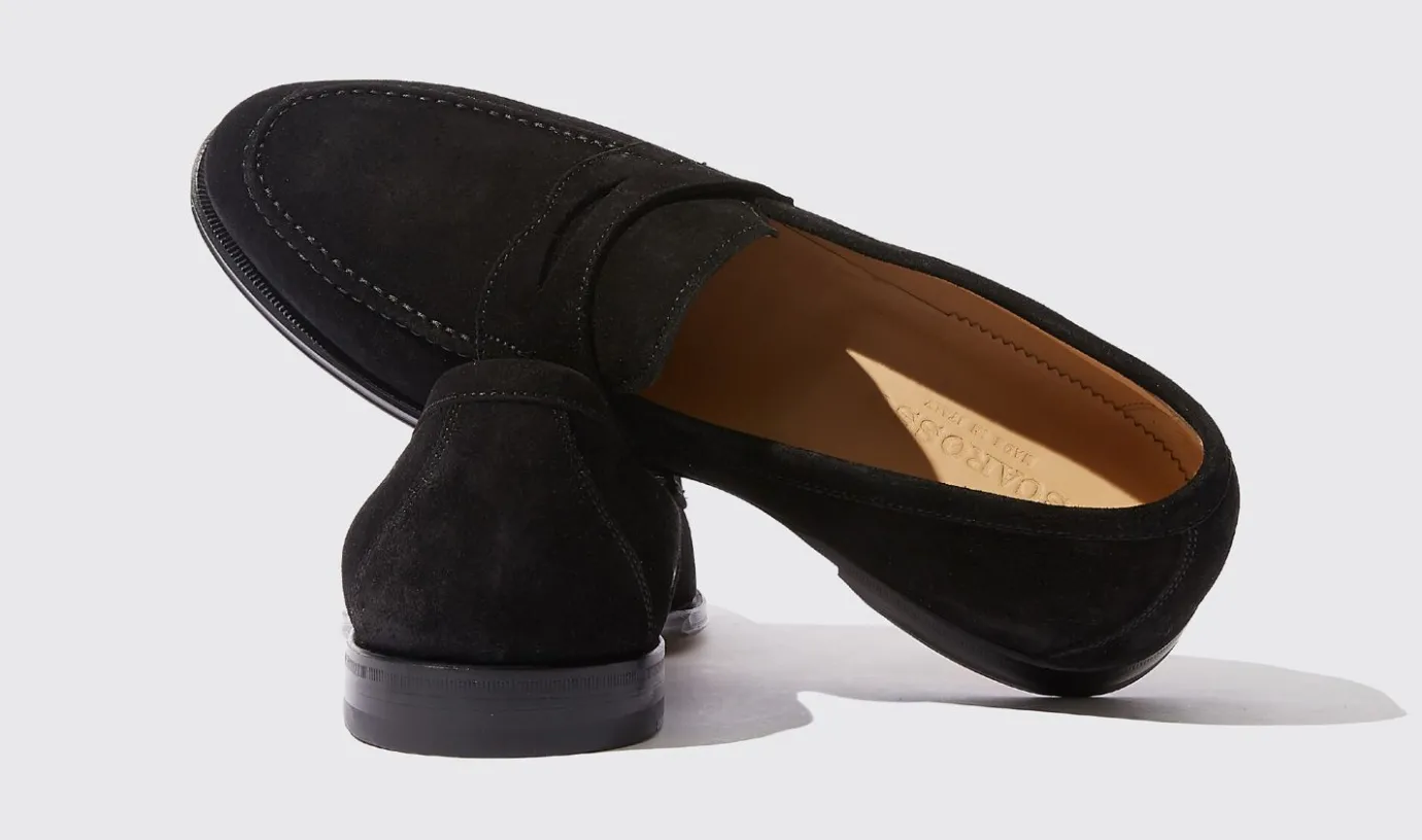 Manner Scarosso Stefano Nero Scamosciato