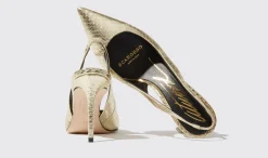 Frauen Scarosso Sutton Gold Elaphe