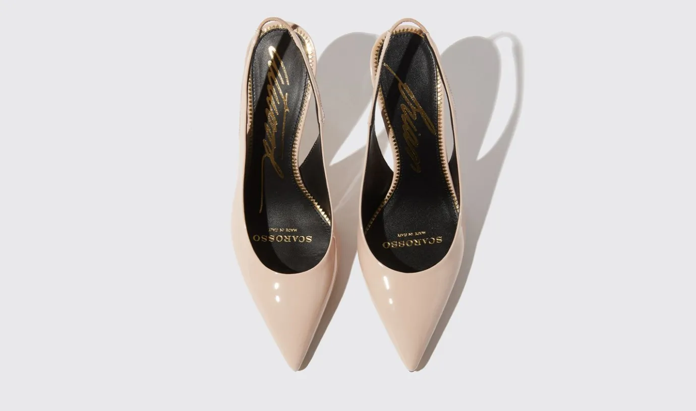 Frauen Scarosso Sutton Nude Patent