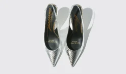 Frauen Scarosso Sutton Silver Elaphe