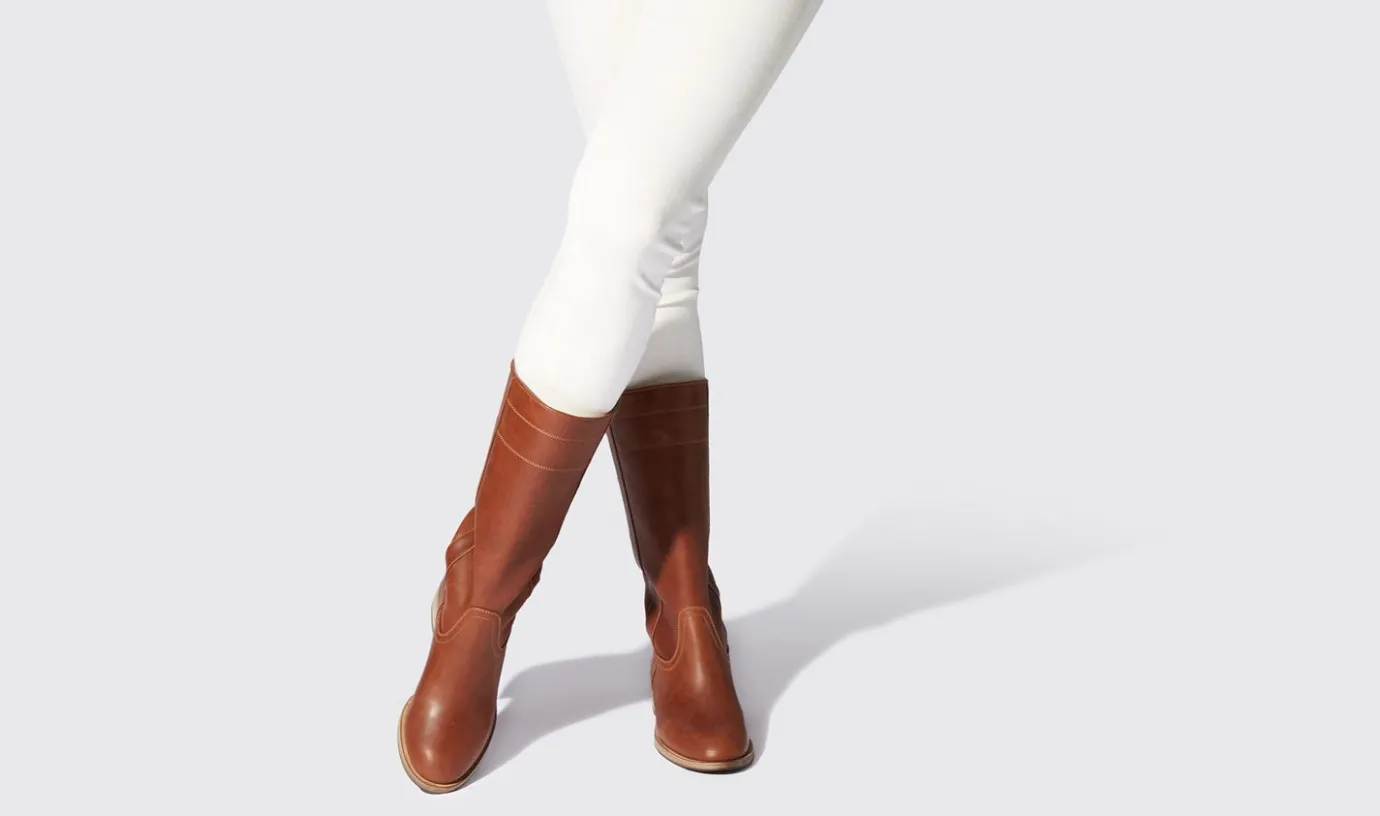 Frauen Scarosso Tess Cognac
