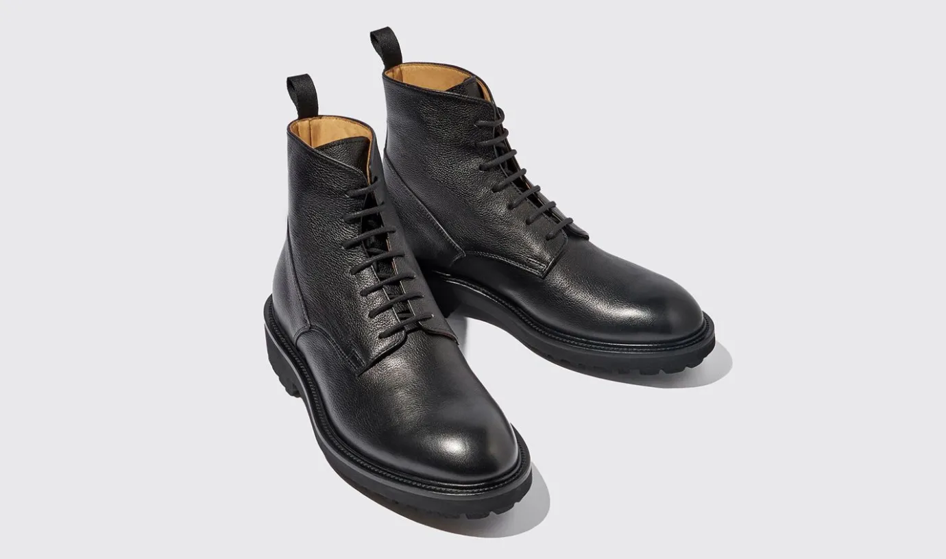Manner Scarosso Thomas Black Grain