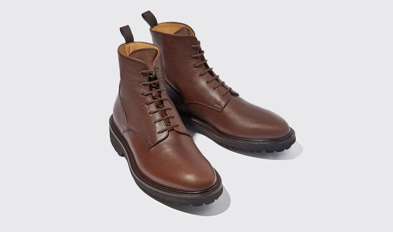 Manner Scarosso Thomas Brown Grain