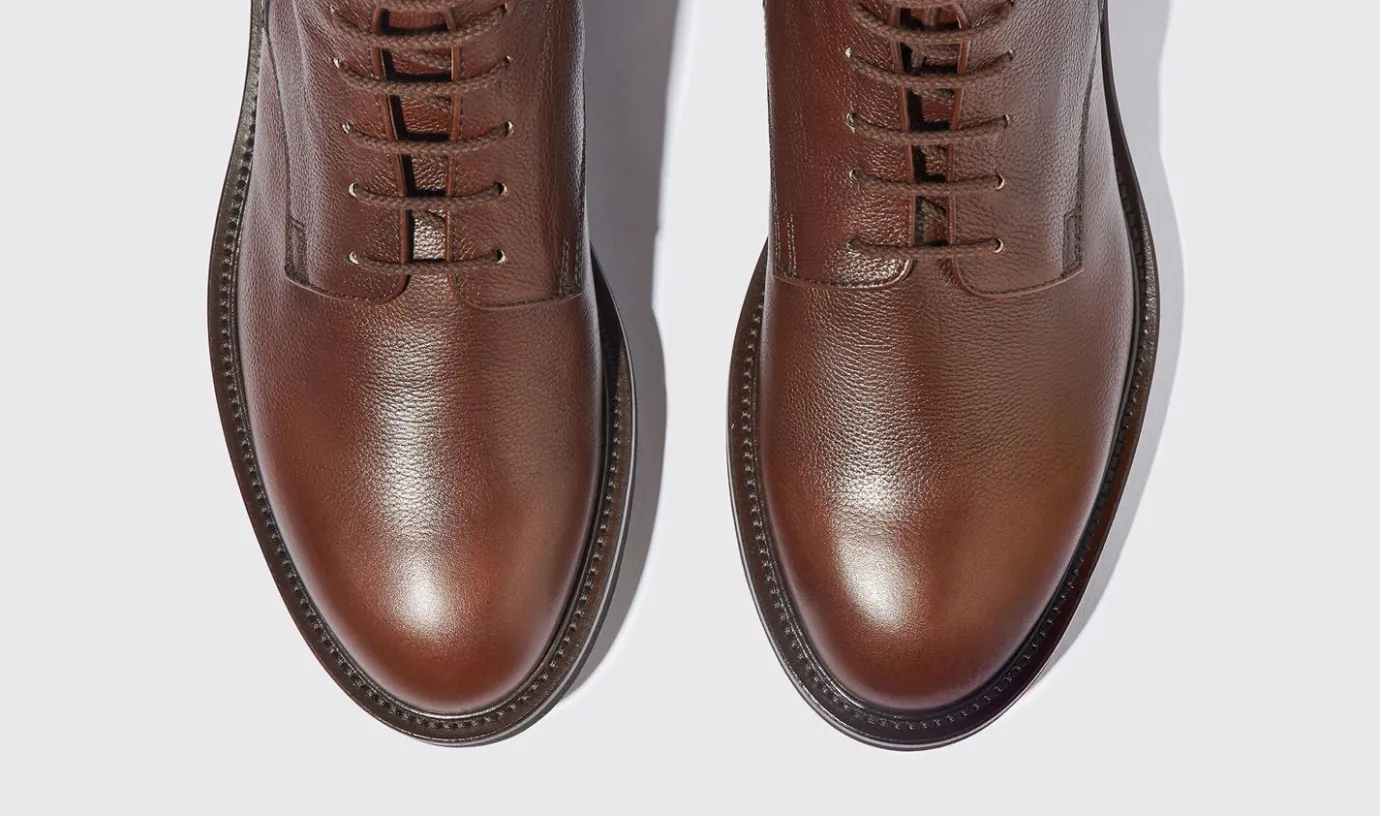 Manner Scarosso Thomas Brown Grain