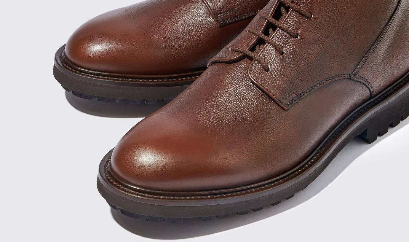 Manner Scarosso Thomas Brown Grain