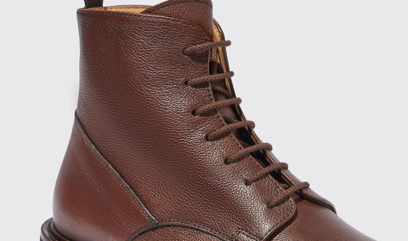 Manner Scarosso Thomas Brown Grain