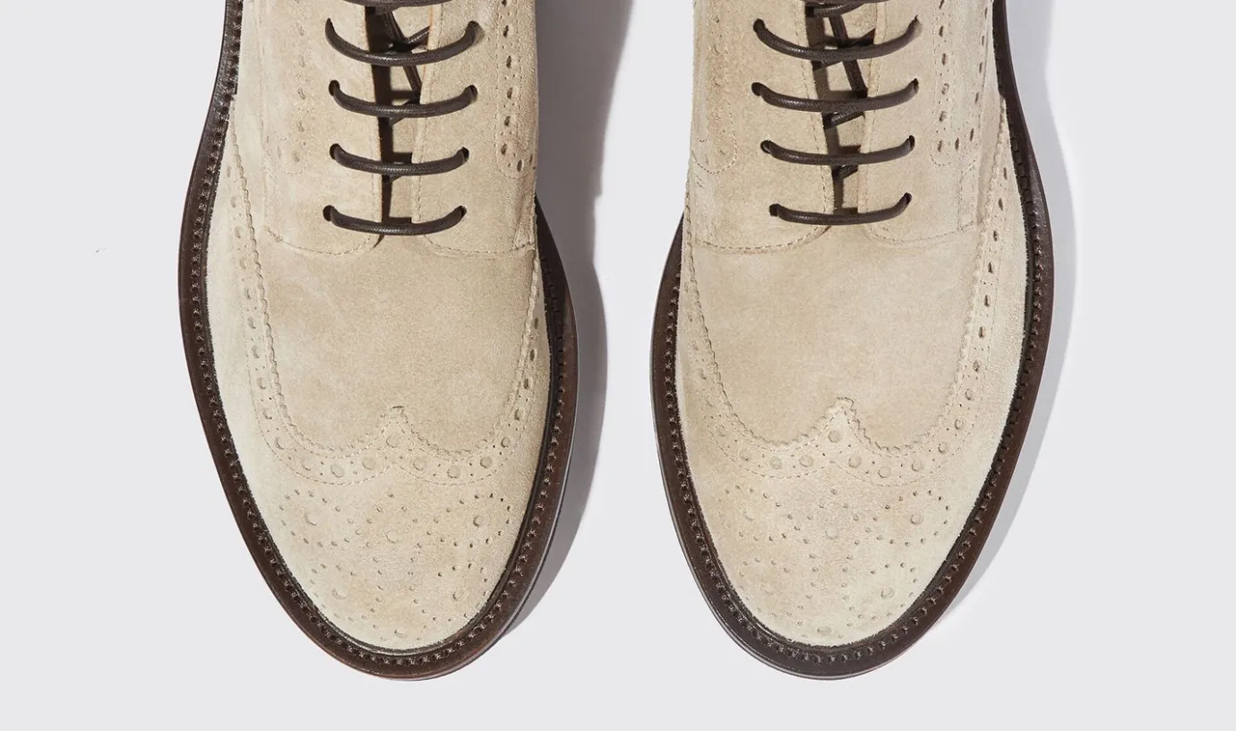 Manner Scarosso Thomas Sand Suede