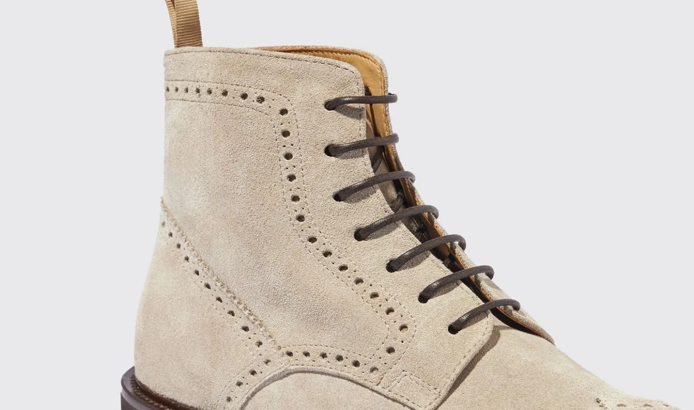Manner Scarosso Thomas Sand Suede
