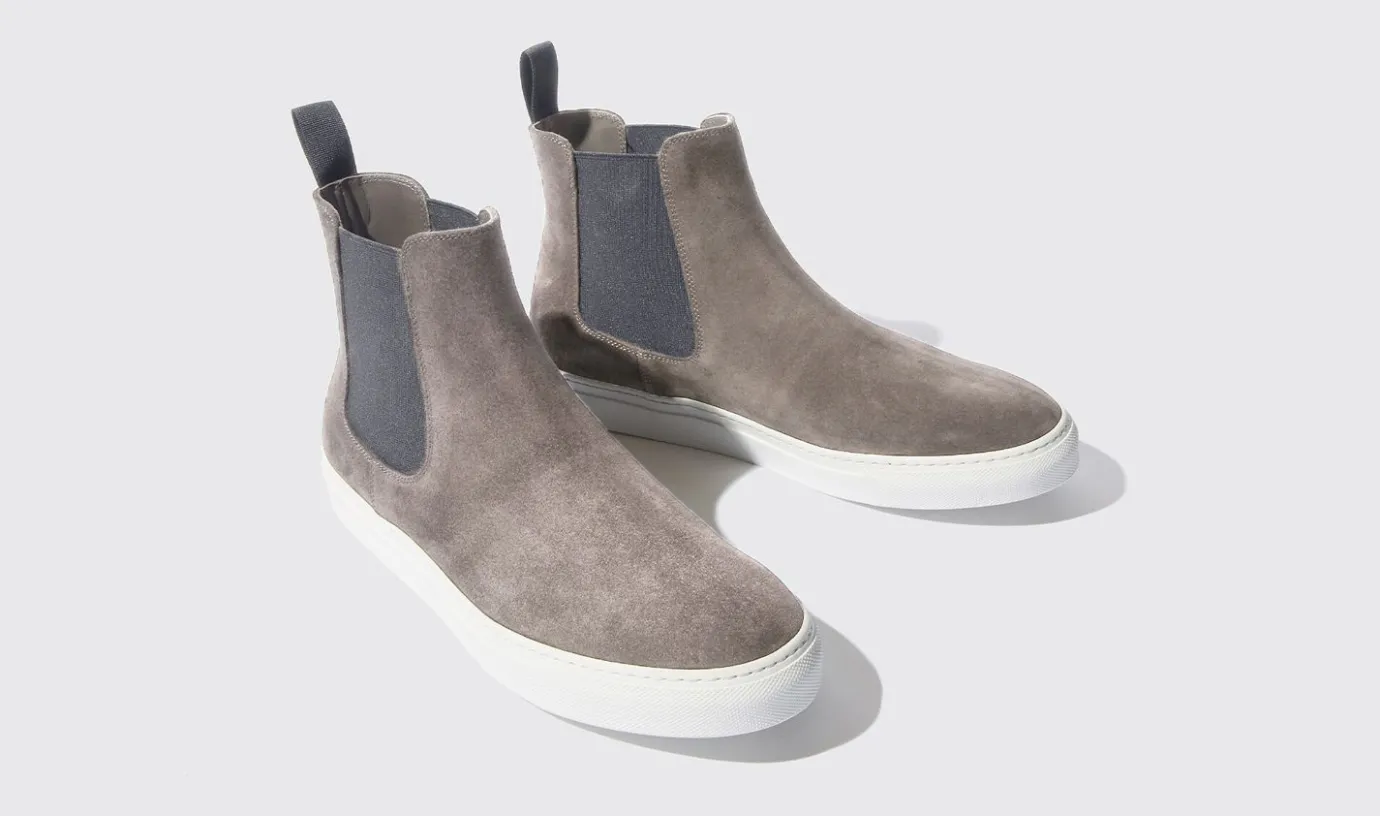 Manner Scarosso Tommaso Grigio Scamosciato
