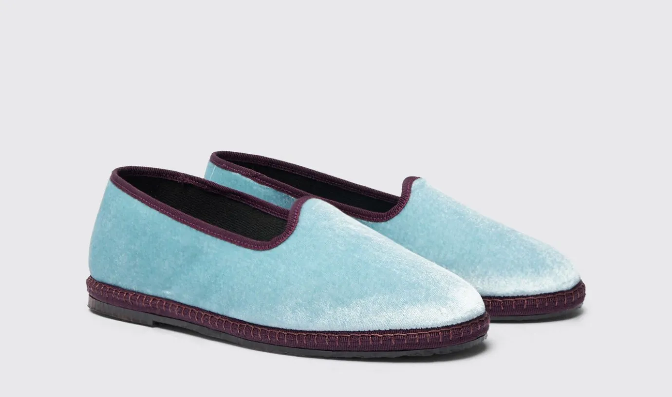 Frauen Scarosso Valentina Blaubeer-Samt
