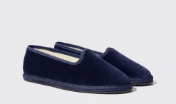 Frauen Scarosso Valentina Blu Velluto