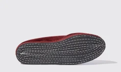 Frauen Scarosso Valentina Bordeaux Velluto