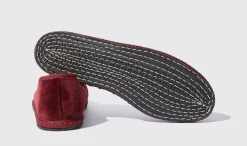 Frauen Scarosso Valentina Bordeaux Velluto