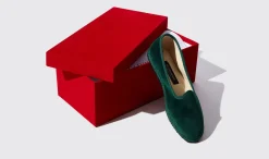 Frauen Scarosso Valentina Verde Velluto