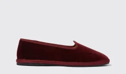 Manner Scarosso Valentino Bordeaux Velluto