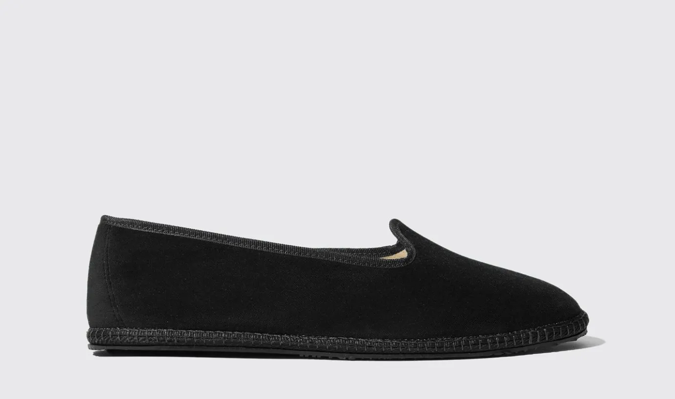 Manner Scarosso Valentino Nero Velluto