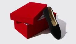 Manner Scarosso Valentino Nero Velluto