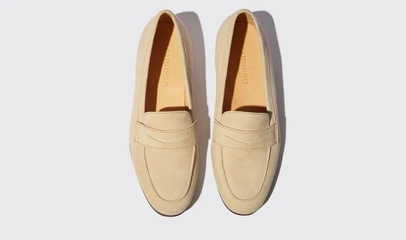 Frauen Scarosso Valeria Beige Scamosciata