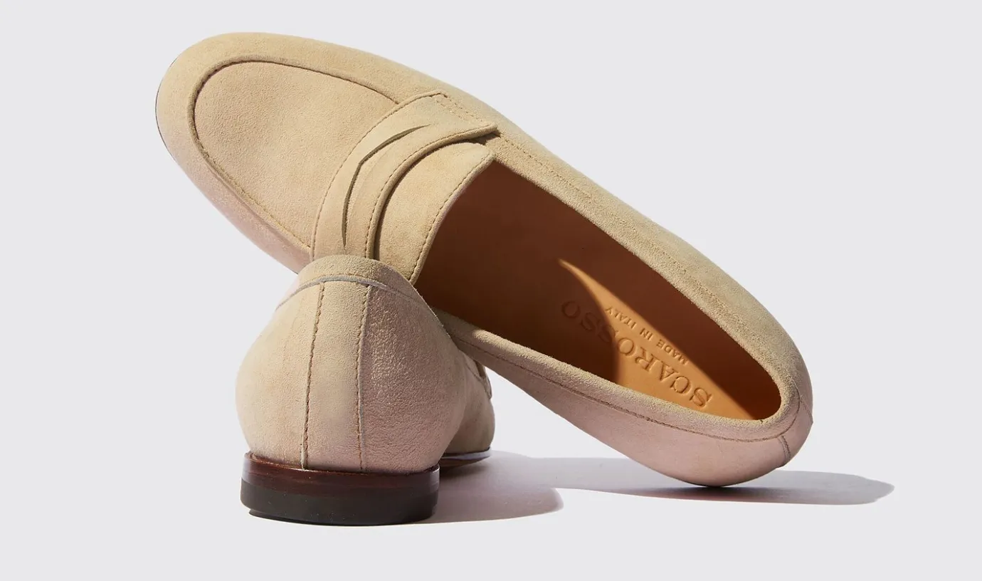 Frauen Scarosso Valeria Beige Scamosciata