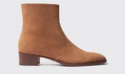 Manner Scarosso Warren Tan Wildleder