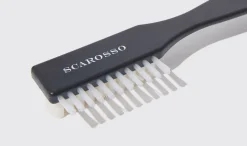 Manner Scarosso Wildlederburste