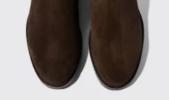 Manner Scarosso William Iii Braunes Wildleder