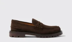 Manner Scarosso Wooster Ii Braunes Wildleder