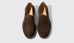 Manner Scarosso Wooster Ii Braunes Wildleder